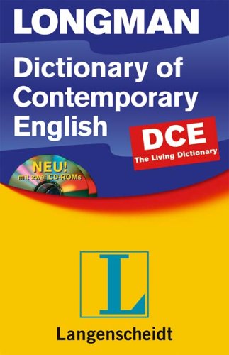 Imagen de archivo de Longman Dictionary of Contemporary English (DCE), kartoniert m. 2 CD-ROMs a la venta por WorldofBooks