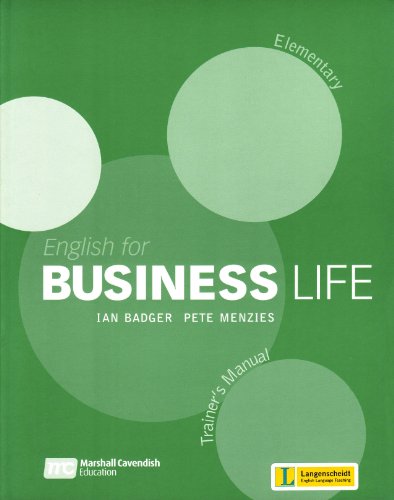 9783526517825: English for Business Life - Elementary. Trainers Manual