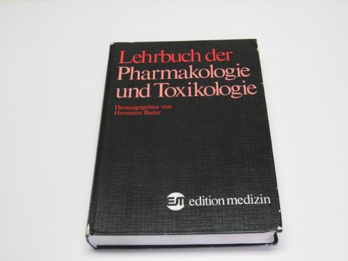Stock image for Lehrbuch der Pharmakologie und Toxikologie for sale by Bernhard Kiewel Rare Books