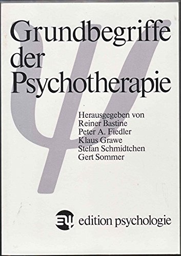 Imagen de archivo de Grundbegriffe der Psychotherapie a la venta por Express-Buchversand