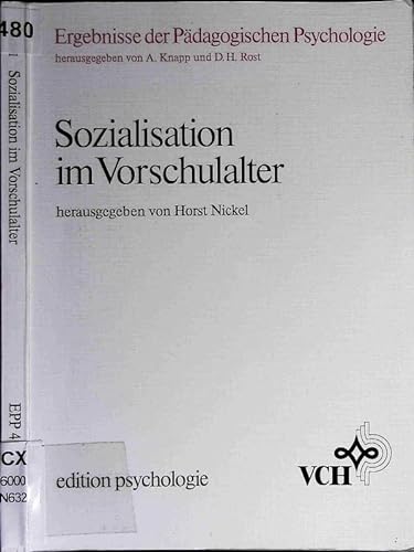 Stock image for Sozialisation im Vorschulalter for sale by medimops