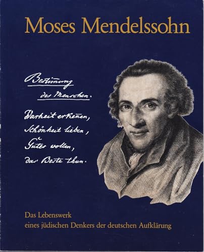 9783527178001: Moses Mendelssohn 1729-1786. Das Lebenswerk des jdischen Denkers der deutschen Aufklrung