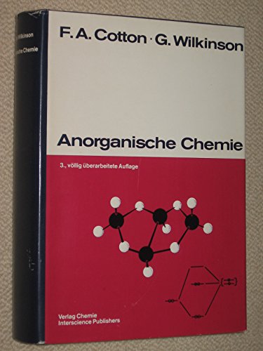 Stock image for Anorganische Chemie., eine zusammenfassende Darstellung fr Fortgeschrittene. for sale by medimops