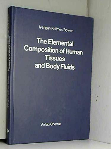 9783527257591: Elemental Composition of Human Tissues and Body Fluids