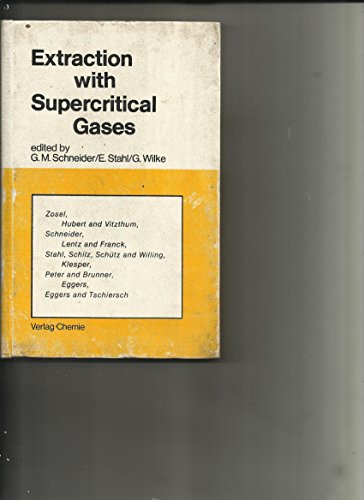 Stock image for Extraction with Supercritical Gases for sale by Zubal-Books, Since 1961