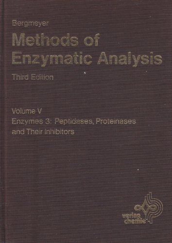 Imagen de archivo de Methods of Enzymatic Analysis / Enzymes 3: Peptidases, Proteinases and Their Inhibitors a la venta por medimops