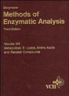 9783527260485: Methods of Enzymatic Analysis, Metabolites 3: Lipids, Amino Acids and Related Compounds