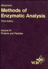 Imagen de archivo de Methods of Enzymatic Analysis, Vol. 9: Proteins and Peptides, 3rd Edition a la venta por P.C. Schmidt, Bookseller