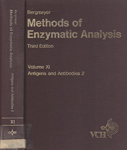 9783527260515: Methods of Enzymatic Analysis: Antigens and Antibodies 2: 11