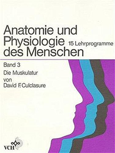 Beispielbild fr Culclasure, David F., Bd.3 : Die Muskulatur: Die Muskulatur Band 3 zum Verkauf von medimops