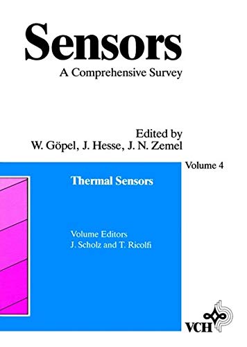 Beispielbild fr Sensors - Volume 4: Thermal Sensors : Thermal Sensors zum Verkauf von Buchpark