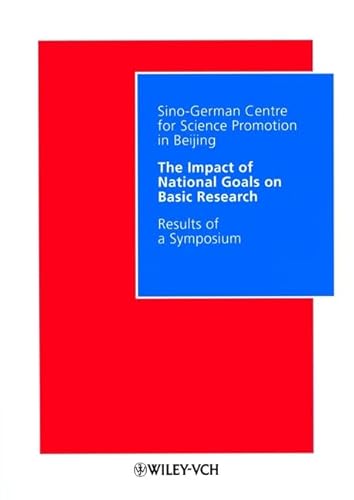 Imagen de archivo de The Impact of National Goals on Basic Research: Symposium in Berlin, March 22-23, 1999 a la venta por Leserstrahl  (Preise inkl. MwSt.)