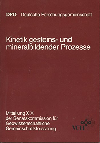 9783527273867: Kinetik Gesteins- Und Mineralbildender Prozesse Abschlubbericht Zum Schwerpunktprogramm Der Deutschen