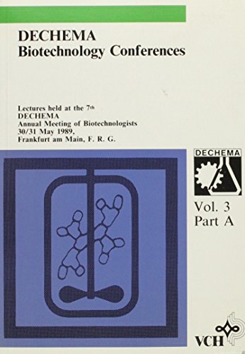 9783527279975: 1989 (v. 3) (DECHEMA biotechnology conferences)