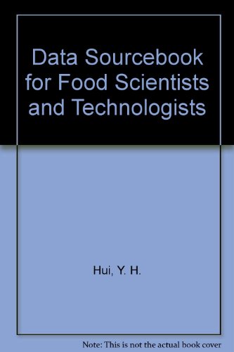 9783527280445: Data Sourcebook for Food Scientists and Technologists