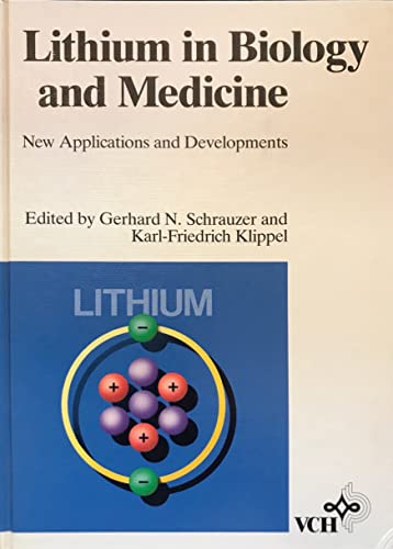 9783527282036: Lithium in Biology and Medicine