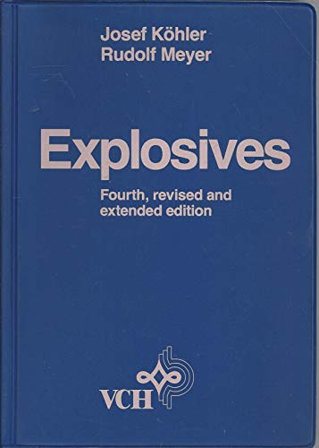 9783527285068: Explosives, 4.rE