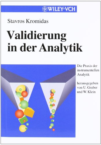 Beispielbild fr Validierung in der Analytik (Mitteilung,) zum Verkauf von medimops