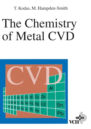 9783527290710: The Chemistry of Metals Cvd