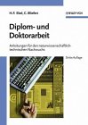 Stock image for Diplom- und Doktorarbeit Anleitungen fr den naturwissenschaftlich-technischen Nachwuchs for sale by Antiquariat Bookfarm