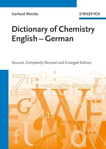 9783527301560: Chemisches Wrterbuch Englisch–Deutsch / Dictionary of Chemistry English–German