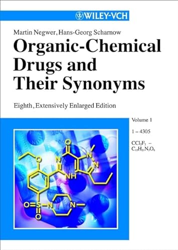 9783527302475: Organic-Chemical Drugs and Their Synonyms, 8th Edition