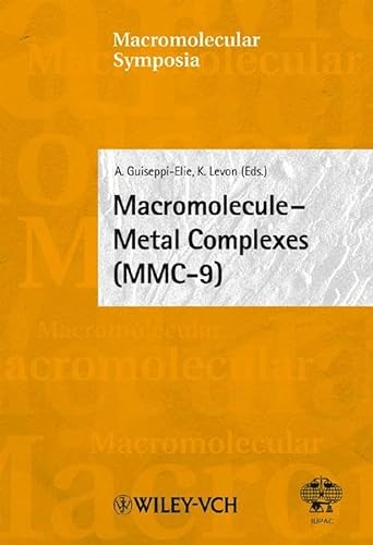 Stock image for Macromolecule-Metal Complexes (MMC-9) for sale by Books Puddle