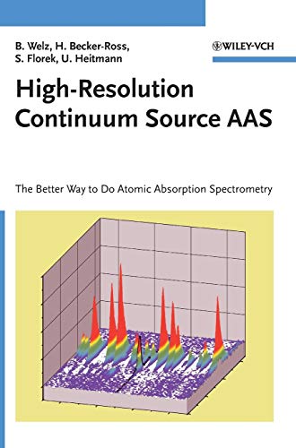 Stock image for High-Resolution Continuum Source AAS: The Better Way to Do Atomic Absorption Spectrometry for sale by Books Unplugged