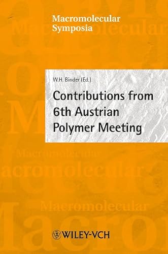 CONTRIBUTIONS FROM 6TH AUSTRIAN POLYMER MEETING