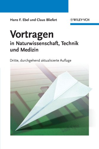 Stock image for Vortragen: in Naturwissenschaft, Technik und Medizin for sale by medimops