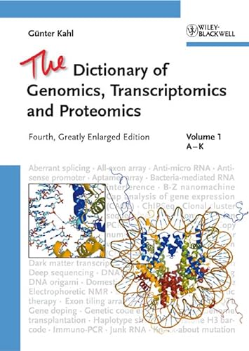 Stock image for The Dictionary of Genomics, Transcriptomics and Proteomics, 3 Volume Set for sale by Phatpocket Limited