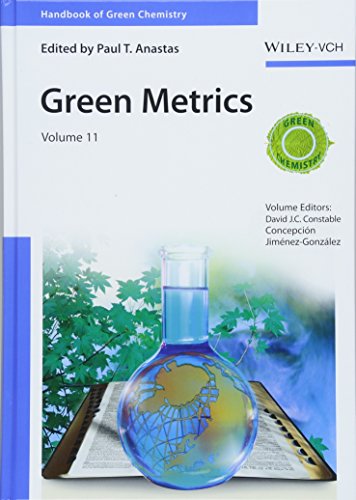 Imagen de archivo de Green Metrics, Volume 11 Format: Cloth a la venta por INDOO