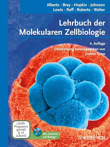 Lehrbuch Der Molekularen Zellbiologie (Wiley-VCH-Lehrbuchkollektion 1) (German Edition) - Alberts, Bruce; Bray, Dennis; Hopkin, Karen; Johnson, Alexander D.; Lewis, Julian; Raff, Martin; Roberts, Keith; Walter, Peter