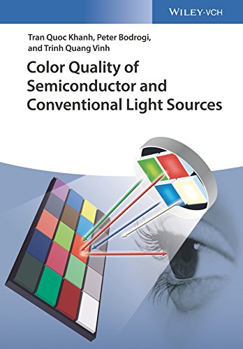 Imagen de archivo de COLOR QUALITY OF SEMICONDUCTOR AND CONVENTIONAL LIGHT SOURCES a la venta por Books Puddle