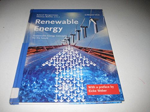 9783527408047: Renewable Energy: Sustainable Energy Concepts for the Future