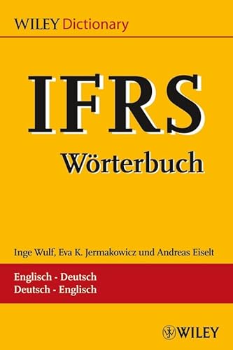 Beispielbild fr IFRS "W rterbuch /  "Dictionary: Englisch "Deutsch / Deutsch "Englisch. Glossar / Glossary zum Verkauf von WorldofBooks