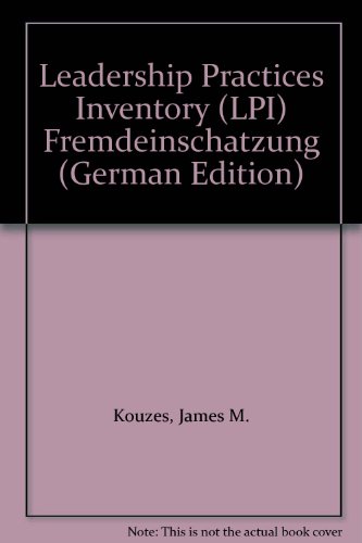 9783527502813: Leadership Practices Inventory (LPI) - Fremdeinschtzung (German Edition)
