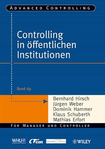 9783527504435: Controlling in ffentlichen Institutionen (Advanced Controlling)