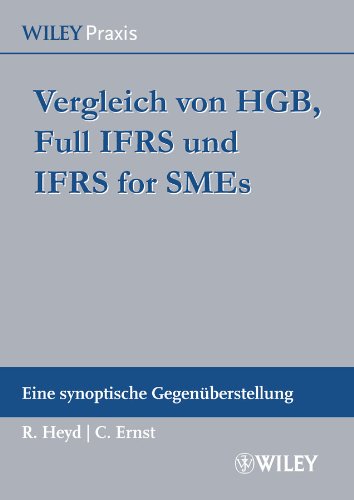 Beispielbild fr Vergleich von HGB, Full IFRS und IFRS for SMEs: Eine synoptische Gegenberstellung zum Verkauf von medimops