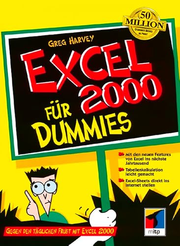 Excel 2000 fÃ¼r Dummies (German Edition) (9783527700073) by Harvey, Greg