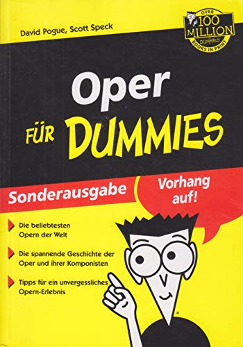 Oper fÃ¼r Dummies (German Edition) (9783527700998) by Pogue, David; Speck, Scott