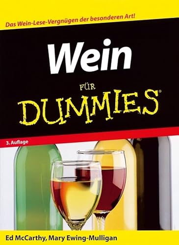 Wein fÃ¼r Dummies (German Edition) (9783527701230) by McCarthy; Ewing-Mulligan, Mary
