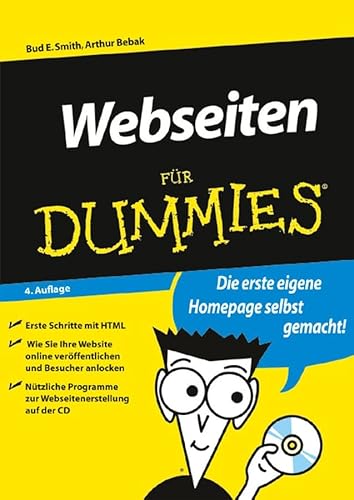 Imagen de archivo de Webseiten fr Dummies. Mit CD-ROM a la venta por medimops