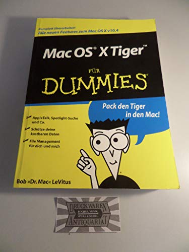 Mac OS X Tiger fÃ¼r Dummies (9783527701827) by LeVitus, Bob