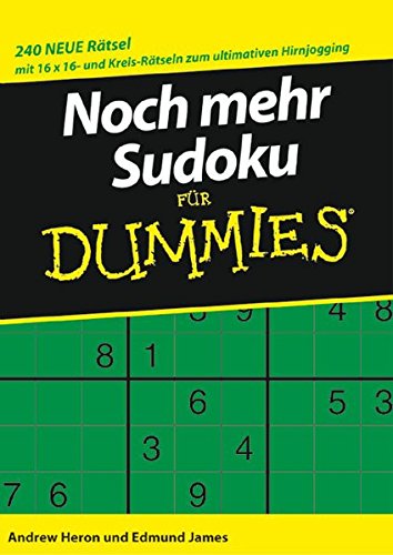 Beispielbild für Noch Mehr Sudoku Fur Dummies (Für Dummies) zum Verkauf von Harry Righton