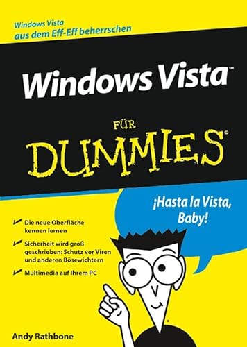 Beispielbild fr Windows Vista fr Dummies von Andy Rathbone (Autor), Meinhard Schmidt (bersetzer) zum Verkauf von BUCHSERVICE / ANTIQUARIAT Lars Lutzer