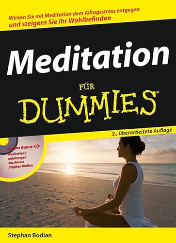 Beispielbild fr Meditation fr Dummies: Wirken Sie mit Meditation dem Alltagsstress entgegen und steigern Sie ihr Wohlbefinden (Fur Dummies) zum Verkauf von medimops