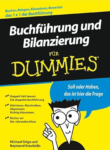 Imagen de archivo de Buchfhrung und Bilanzierung fr Dummies von Michael Griga (Autor), Raymund Krauleidis a la venta por BUCHSERVICE / ANTIQUARIAT Lars Lutzer