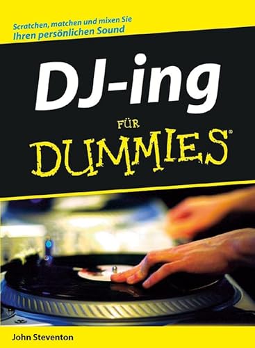 9783527704170: DJ–ing fr Dummies (Fr Dummies)