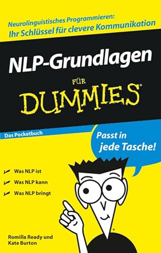 Beispielbild fr NLP-Grundlagen fr Dummies Das Pocketbuch zum Verkauf von medimops